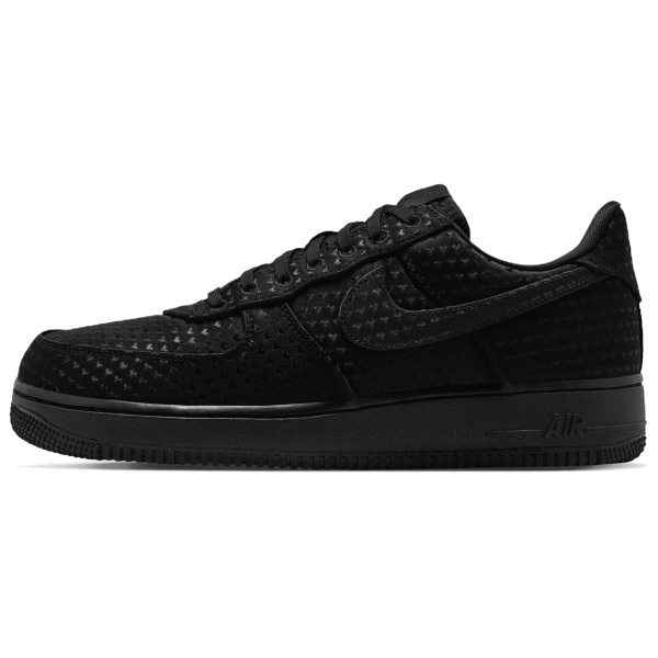 Nike Air Force 1 Low Топ Скейтборд Кроссовки Мужские Черные