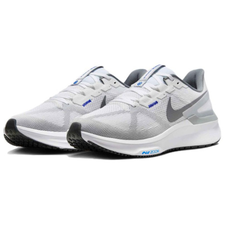 Nike Дышащий Low Топ Повседневный Бег на длинные дистанции Городская коммутация Беговые кроссовки Мужской Серый белый