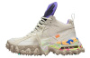 Off Белый X Nike Air Terra Forma Мода Высокие Кеды Уличная Обувь Мужская Экрю