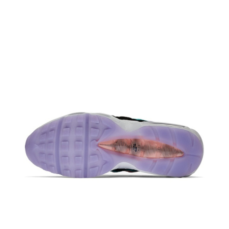 Nike Air Max 95 Сетка Легкий Низкий Топ Воздушная Подушка Повседневные Беговые Кроссовки Мужские Черные