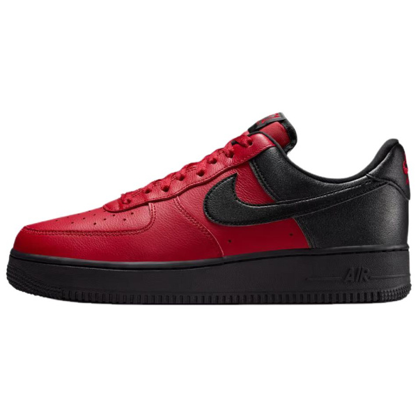 Nike Air Force 1 Дышащая Скейтбордическая Обувь Мужская Красная Черная