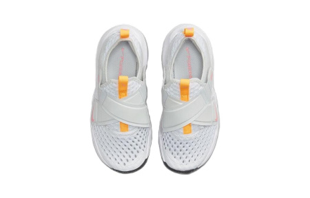Nike Flex Advance Бразилия Ps Anti KICK Амортизация Низкий Верх Детские Беговые Кроссовки Белый