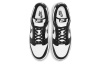 Nike Dunk Low Retro 'Черный' Кожа Устойчивая к истиранию Низкие Кроссовки для скейтбординга Мужские Черно-белые