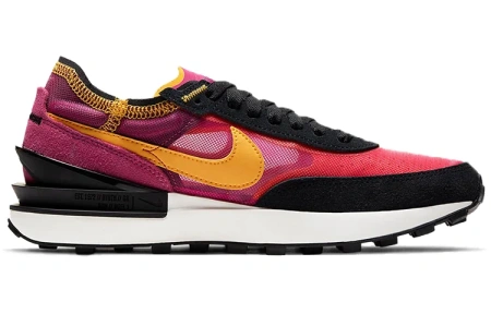 Nike Waffle One Активный Фуксия Амортизация Противоскользящий Устойчивый к истиранию Дышащий Поддержка Легкий