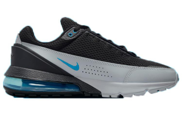 Nike Air Max Impulse Устойчивый к истиранию Низкий Топ Повседневная Обувь Мужская Черный Серый Синий