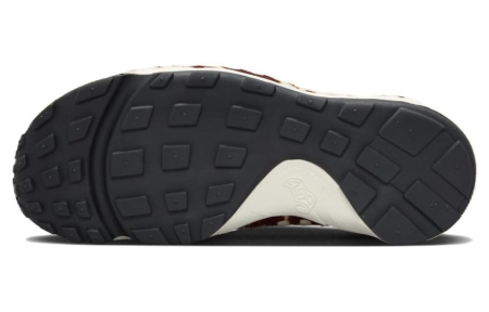 Nike Footscape Ткани вязаные Натуральный и Коричневый Противоскользящий Низкий Топ Повседневная обувь Женская
