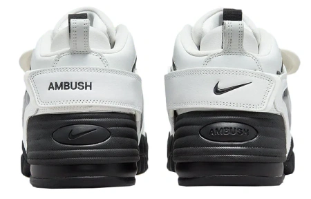 Ambush X Nike Air Adjust Force SP 'Белый цвет вершины и Черный' Модные низкие топы Винтажные баскетбольные кроссовки