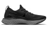 Nike Epic React Flyknit 2 Комфортные Низкие Кроссовки для Беговых Занятий Детские Черные Подростковые