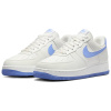 Nike Air Force 1 Slip-Resistant Abrasion-Resistant Low-Top Скейтборд Кроссовки Женские Бежево-Синие
