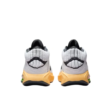 Nike GT Hustle 3 Устойчивые к истиранию MID Баскетбольные кроссовки Мужские Белый Оранжевый