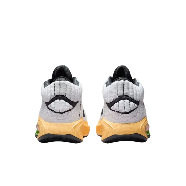 Nike GT Hustle 3 Устойчивые к истиранию MID Баскетбольные кроссовки Мужские Белый Оранжевый