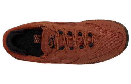 Nike Air Force 1 Wild Slip-Resistant Амортизация Низкие Кроссовки для Скейтбординга Женские Умбра