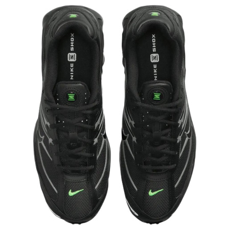 NIKE Shox Ride 2 Дышащие и Легкие Повседневные Беговые Кроссовки Унисекс Черные