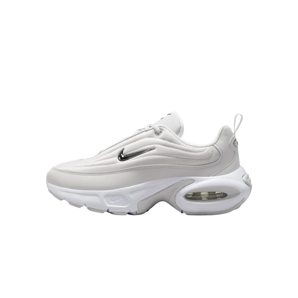 Nike Air Max Portal Устойчивая к истиранию Низкая Повседневная Обувь Женская Серебряная Белая