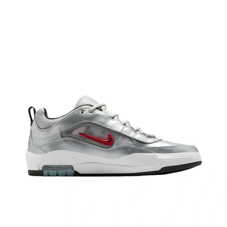 Nike Air Max Ishod противоскользящие устойчивые к истиранию низкие кеды для скейтбординга мужские серебряные