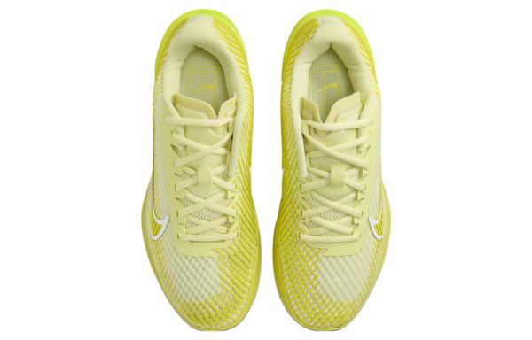 Nike Air ZOOM VAPOR 11 Дышащая Амортизация Низкие Кроссовки для Тениса Унисекс Желтые