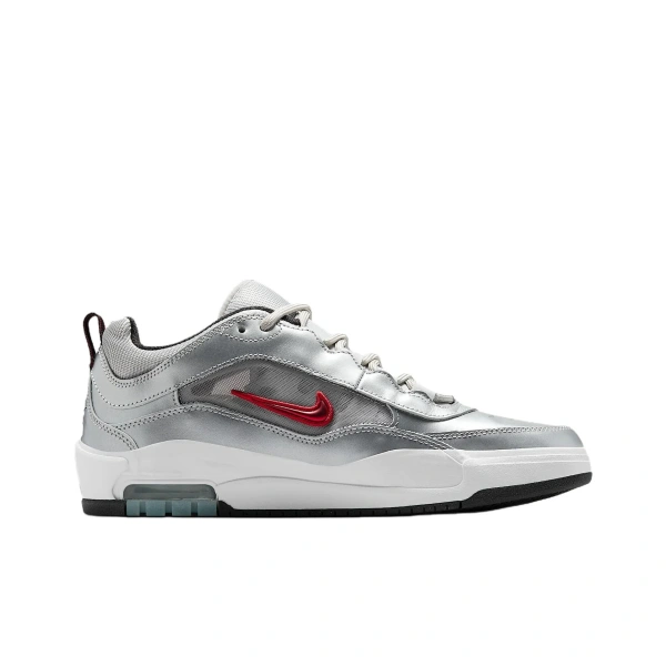 Nike Air Max Ishod противоскользящие устойчивые к истиранию низкие кеды для скейтбординга мужские серебряные