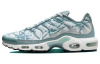 Nike Air Max Plus Сетка TPU Кожа Низкий Верх Повседневная Обувь Мужская Синий Белый