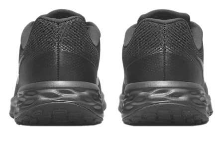Nike REVOLUTION 6 Амортизация Износостойкий Низкий Топ Повседневные Городские Беговые Кроссовки Мужские Черные