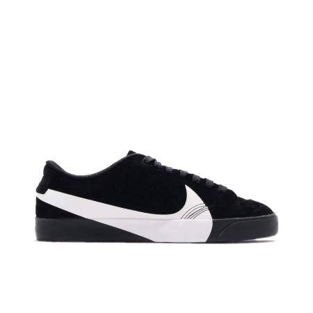 Nike Blazer XS Low Кроссовки для скейтбординга Женские Черно-белые