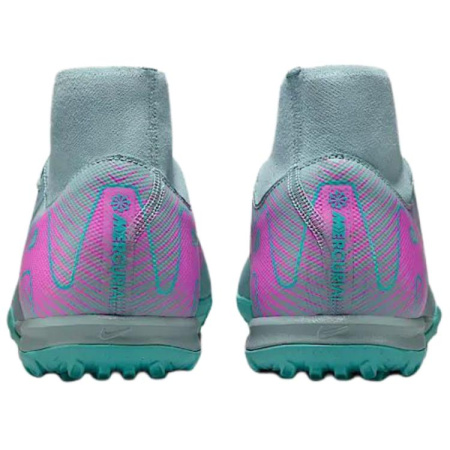 Nike Mercurial Superfly 10 Противоскользящие Устойчивые к истиранию Футбольные бутсы Мужские Розовые Синие