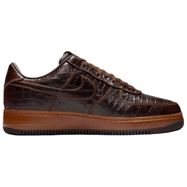 Nike Air Force 1 Low Топ Скейтборд Кроссовки Мужские Коричневые Черные