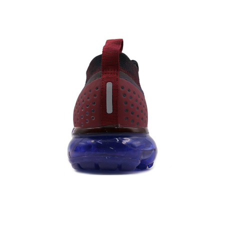 Nike VaporMax Flyknit 2 Комфортные Низкие Повседневные Беговые Кроссовки Женские Бордовые