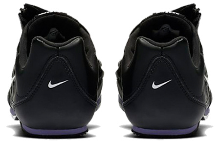 Nike Air Zoom LJ 4 Track SPIKE Удобные Низкие Кроссовки для тренировок Унисекс Черный Фиолетовый