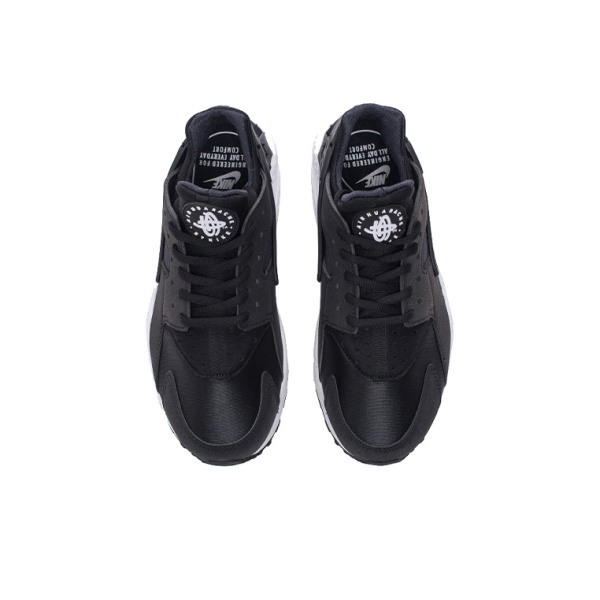 Nike Air Huarache Anti-Slip Легкие Низкие Беговые Кроссовки Женские Черно-Белые