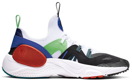 Nike Huarache E.D.G.E. Anti-slip Легкий Низкий Топ Повседневные Беговые Кроссовки Унисекс Белый Зеленый Синий Красный