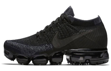 Nike VaporMax Flyknit 2 MID Топ Марафон Беговые кроссовки Женские Черные
