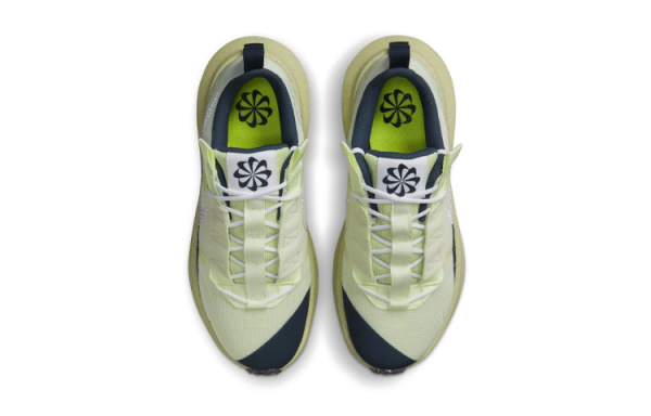 Nike Crater Аbrasion Resistant Низкие Детские Беговые Кроссовки Зеленые