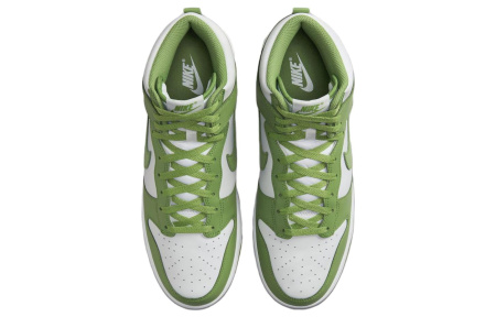 Nike Dunk High Модные Высокие Кроссовки для Скейтбординга Мужские Зеленые Белые