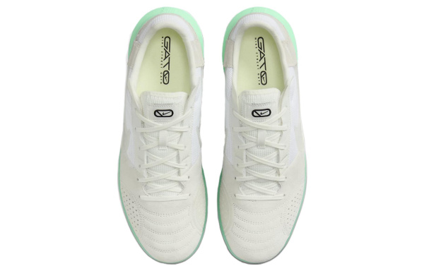 Nike Streetgato IC In Противоскользящие Устойчивые к износу Футбольные бутсы Мужские Белые