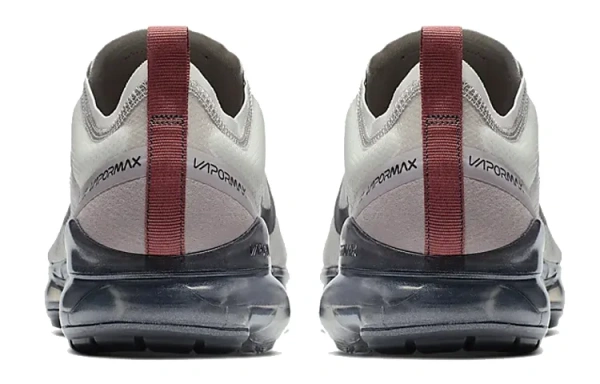 Nike VaporMax 2019 Устойчивые к истиранию низкие беговые кроссовки для мужчин лунный серый