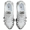 Nike Shox TL Series Противоскользящие Устойчивые к износу Низкие Повседневные Беговые Кроссовки Унисекс Серебряные