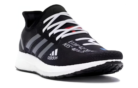 Adidas Speedfactory Износостойкие Дышащие Низкие Беговые Кроссовки Унисекс Черные
