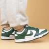 Nike Dunk Varsity Varsity Green Низкие Детские Скейтбординговые Кроссовки Белый Зеленый Унисекс