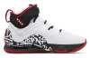 Nike Lebron 17 'Graffiti' Амортизация Противоскользящие MID Баскетбольные кроссовки для игры Унисекс Черный Белый