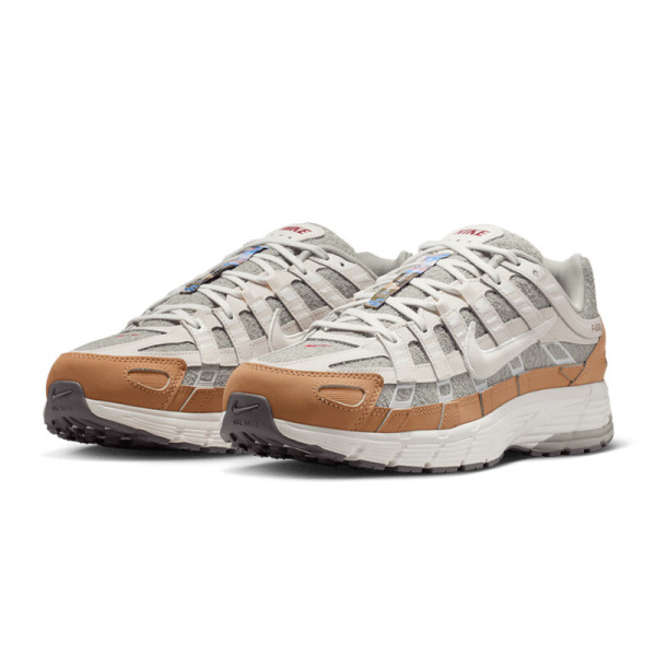 Nike P 6000 Дышащая Обувь для Беговых Дистанций Мужская Серый Коричневый