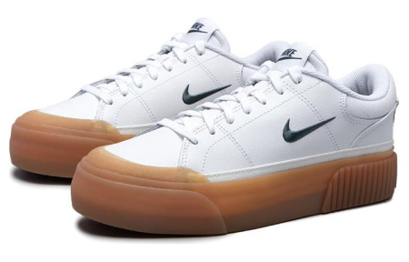 Nike Court Legacy Low Топ Скейтборд Кроссовки Женские Белые