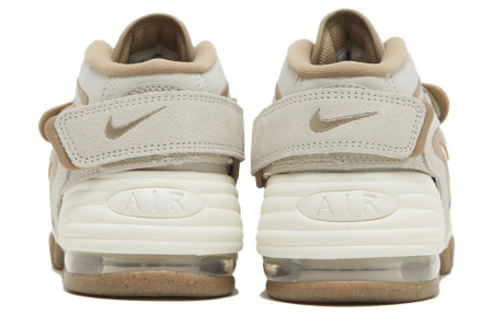 Nike Air Adjust FORCE 'Светлый костный' MID Топ Винтажные баскетбольные кроссовки Женские Белый Коричневый