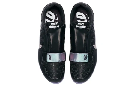 Nike Air Zoom LJ 4 Track SPIKE Удобные Низкие Кроссовки для тренировок Унисекс Черный Фиолетовый