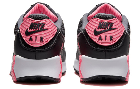 Nike Air Max 90 Low Топ Повседневная Обувь Женская Серый Розовый