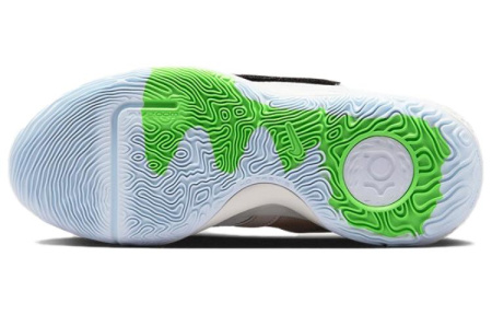 Nike KD Trey 5 X Low Топ Баскетбольные кроссовки Мужские Белые Зеленые