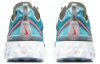 Nike React Element 87 Сетка Текстиль Дышащий и Легкий Низкие Беговые Кроссовки Унисекс Ледяной Синий