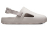 Nike Calm Mule Резиновая подошва Противоскользящие домашние тапочки Женские Бежево-розовые