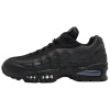 Nike Air Max 95 Устойчивые к истиранию Низкие повседневные беговые кроссовки Унисекс Черные