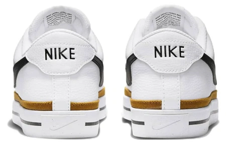 Nike Court Legacy Кожа Удобные Противоскользящие Устойчивые к Износу Легкие Низкие Кроссовки для Скейтбординга Мужские