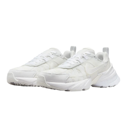Nike V2K Run Ткань Дышащий Низкий Верх Повседневные Беговые Кроссовки Женские Белые